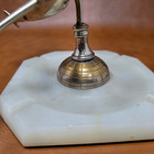 Ww2 Lockheed P 38 Airplane Marble Ashtray 1942