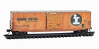 Illinois Central 50  Standard Box Car Weathered Micro-trains  180 44 530 N Scale