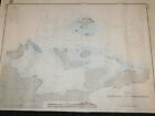 Vintage Approahes To Gorda Sound West Indies Virgin Islands Map
