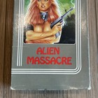 Alien Massacre Regal Video  vhs  1984  Sci-fi Horror Film Lon Chaney Tested