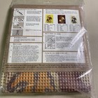Vintage 1977 Caron Mushroom Latch Hook Kit 20  X 27  Made In Usa   3022 No Yarn