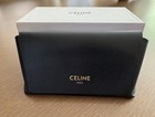 Celine Black Authentic Sunglasses Eyeglasses Case With Lens Cloth And Box