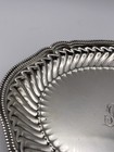 Beautiful Gorham Sterling Silver Card Tray W pretty Hand Engraved Monogram