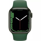 Apple Watch Series 7 Gps   Lte W  41mm Green Aluminum Case   Clover Sport Band