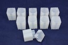 10 Square Coin Tubes For Us Half Dollars   Liberty Franklin   Kennedy 1 2 Dollar