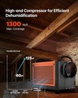 Vevor 125 Pints Commercial Dehumidifier With Hose Auto Defrost For Crawl Space
