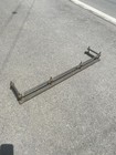 Antique 19th Century Brass Fireplace Fender In Unrestored Condition