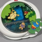 Vtg Fisher Price Rainforest Waterfall Peek-a-boo Crib Soother Motion Music Light