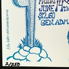 Stevie Ray Vaughn Poster Santa Fe 1985 Brian Salvador Curley Original Mint