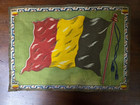 Antique Belgium Tobacco Felt C  1920s