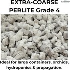 Extra Coarse Grade 4 Perlite     Organic Horticultural Soil Amendment For Drainage