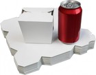 50 Pack 16oz Chinese White Take Out Paper Box noodle Take Out Food Collapsibl   