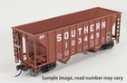 Walthers  Southern Railway  103305  100-ton 2-bay Hopper - New In Box
