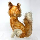 Vintage Dakin Fox Plush Stuffed Animal Blue Eyes 1970s Woodland Decor