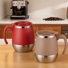 14oz Insulated Coffee Mug Bulk With Handle  Stainless Steel Travel Coffee Mug