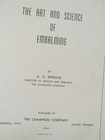 The Art   Science Of Embalming By A o  Spriggs The Champion Co  1954 Book