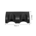 2 Holes Black Cue Holder  Rubber Portable Pool Stick Holder For Billiard Usa