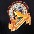 Harley-davidson Shirt Womens Large Black Lace Sleeve Raglan Scoop Neck Graphic