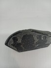 Inuit Eskimo Carving Etching Soapstone Soap Stone Sculpture Can Igloo Tag Signed