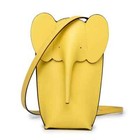 Genuine Leather Soft Wallet Bag Elephant Shoulder Messenger Bag Girl Coin Purse