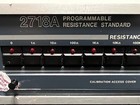 Valhalla Scientific 2718a Programmable Resistance Standard  Calibrated   