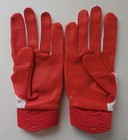 Nike Hyperdiamond Elite Batting Gloves Women White university Red chrome Large