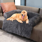 Plush Pet Bed Dog Cushion Blanket Kennel Mat Protector For Couch Sofa Anti-slip