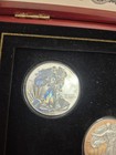2007 Ultimate 5 Silver Eagle Dollar Collection Hologram Gold Plate Colorized Set