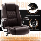 High Back Office Chair  Ergonomic Executive Computer Desk Chair