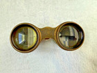 Antique Paris French Mother Of Pearl Brass Opera Glasses Binoculars Victoire