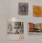 Lot Of 6 Vintage Stamps From Venezuela
