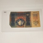 1915 Austria 10 Kronen Banknote Note Bill Currency Condition Rough 