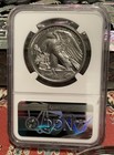 2018 W  25 Palladium Eagle High Relief Ngc Pf70