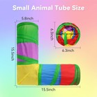Yuepet Guinea Pig Corner Tunnel And Tube Collapsible Ferret Medium  Yellow