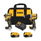 Dewalt 20v Max Cordless Xr Hammer Drill   Atomic 1 4 Impact Combo Kit Dck2050m2