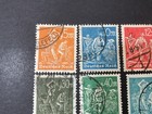 German Reich Stamps  1922 - 23  G 22 - 23  Mi 238 - 245  Used  c484