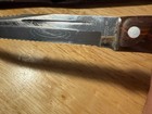 Cutco 1063 Fishing Fillet Knife Leather Sheath Double Serrated Hunting Used Nice
