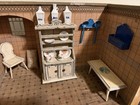 German Antique Gottschalk Doll House Kitchen