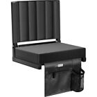 Portable Folding Stadium Seat Bleacher Chair Padded W  Cup Holder Shoulder Strap