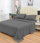 Okao Home Goods Luxury Bamboo Sheet Set Soft Hypoallergenic Deep Pocket 4 Pc Set