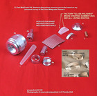Star Trek  Midgrade Full Metal Parts Kit Includes All Acrylic