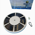 Usa Solar  Powered Flag Pole Light 26 Led Auto Active Super Bright Waterproof