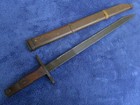 Original Ww2 Japanese Imperial Type 30 Arisaka Bayonet And Scabbard Maker Toyada