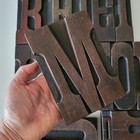 Antique Wood Type Letterpress Blocks Russian Empire Industrial Decor Vintage