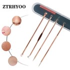 Blackhead Remover Pimple Comedone Extractor Tool Best Acne Removal Kit - Treatme