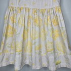 Vintage Disney Store Winnie The Pooh Dress Girls 4t Linen Floral Htf Rare