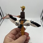 Wolfgang Werner German Wooden Toy Pendelreiter Pendulum Horse Antique Soldier