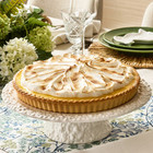 New Pottery Barn Floral Bunny Stoneware Cake Stand