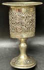 Vintage 925 Sterling Silver Havdalah Candle Holders Handmade  lot Of 2  - 112 G