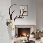 European Mount Skull Hanger     Adjustable Deer Skull Mount Wall Bracket  Antler S